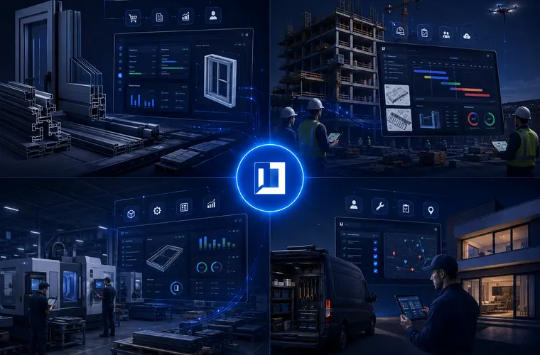Production tracking interface with workshop data and live statuses